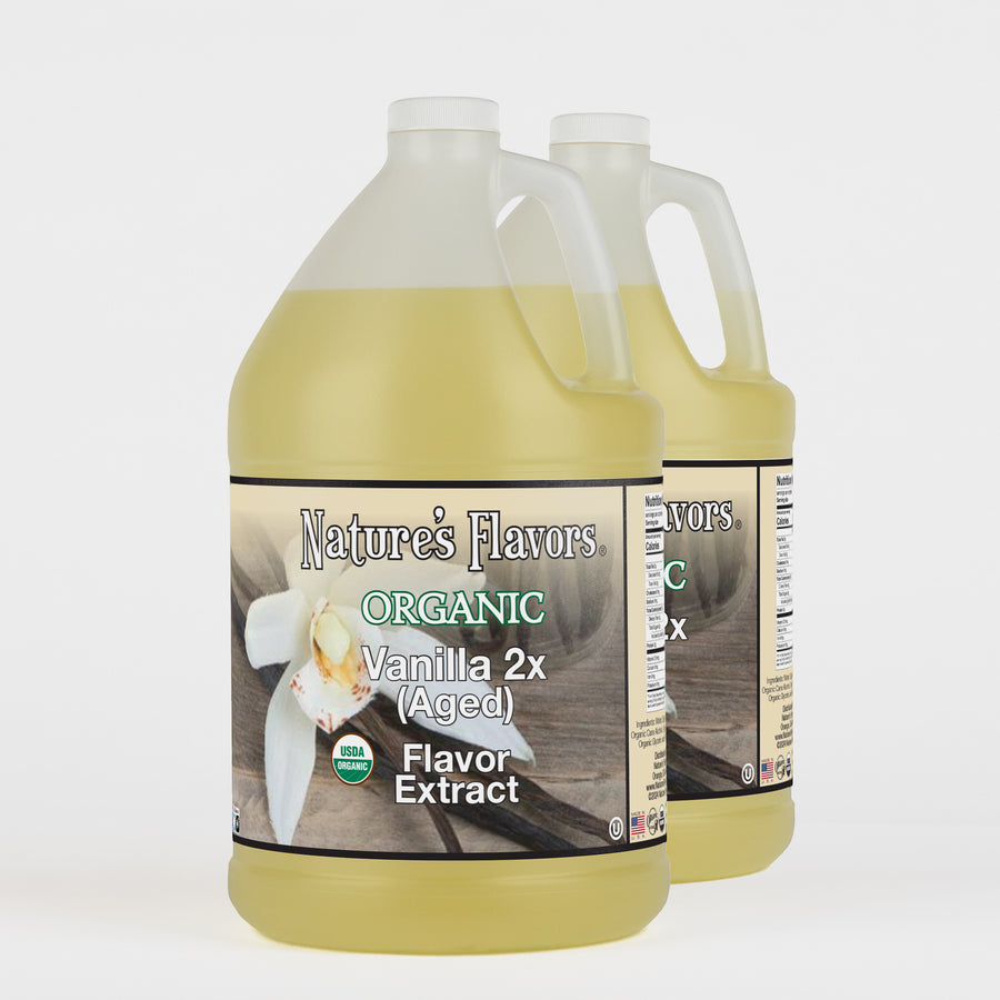 Vanilla Flavor Extract Aged (2x Fold), Organic