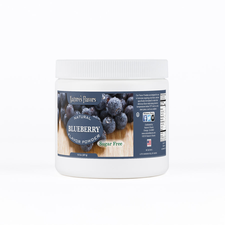 Blueberry Sugar Free Flavor Powder