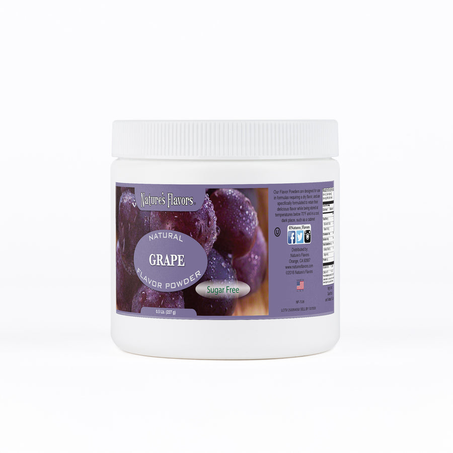 Grape Sugar Free Flavor Powder
