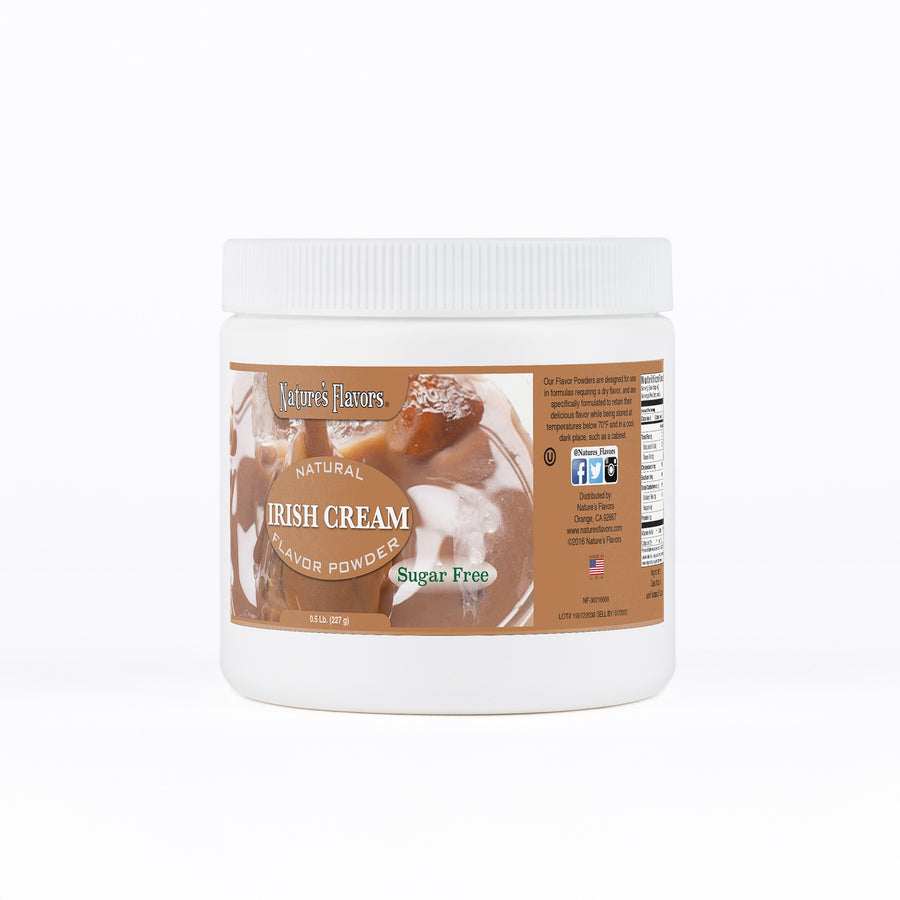 Irish Cream Sugar Free Flavor Powder
