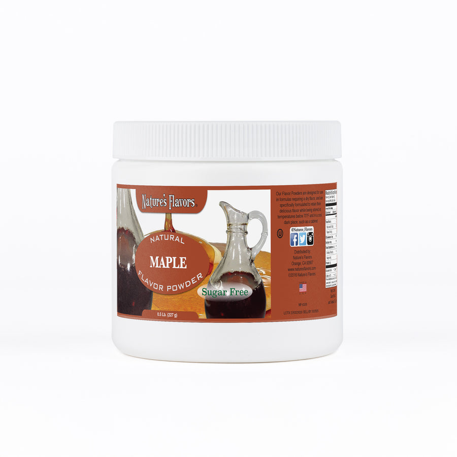 Maple Sugar Free Flavor Powder