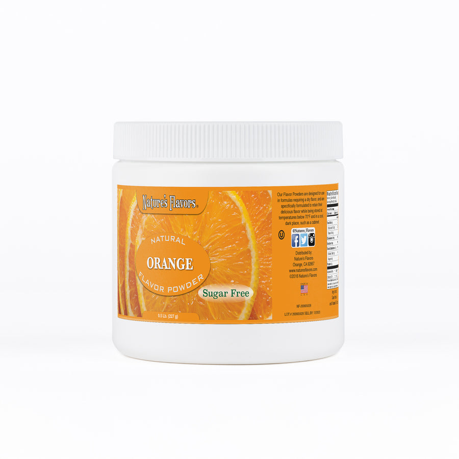 Orange Sugar Free Flavor Powder