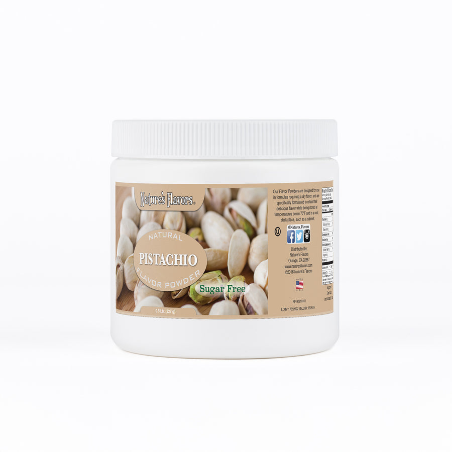 Sugar Free Pistachio Flavor Powder