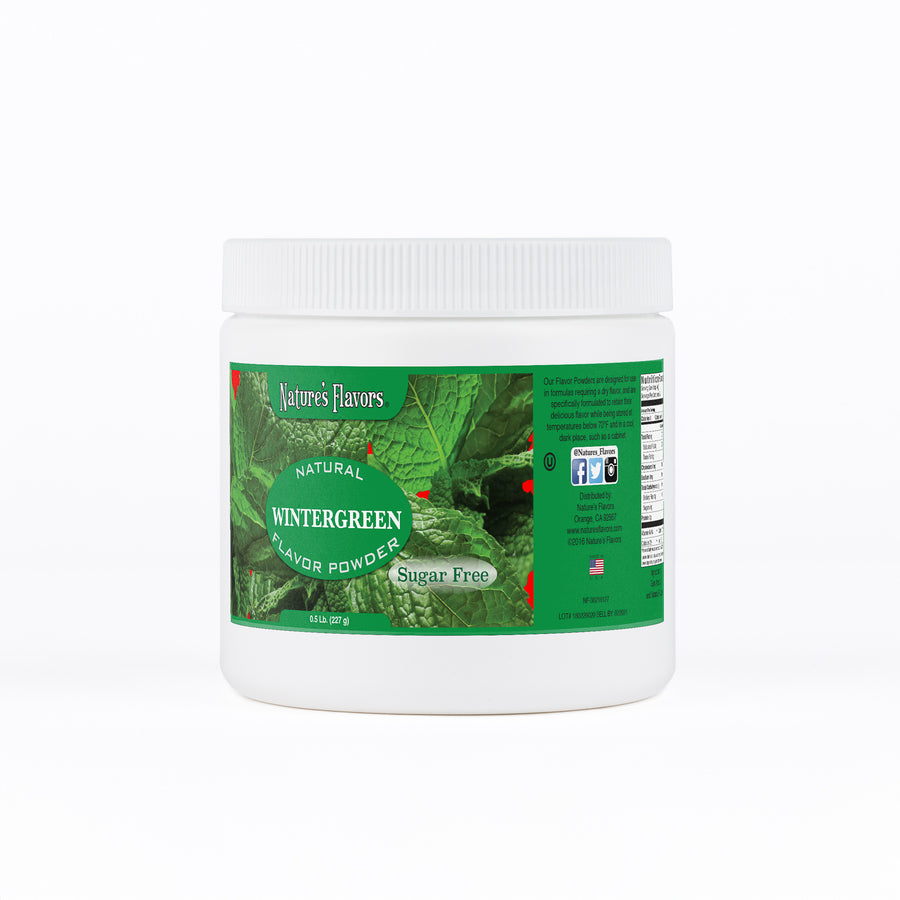 Sugar Free Wintergreen Flavor Powder
