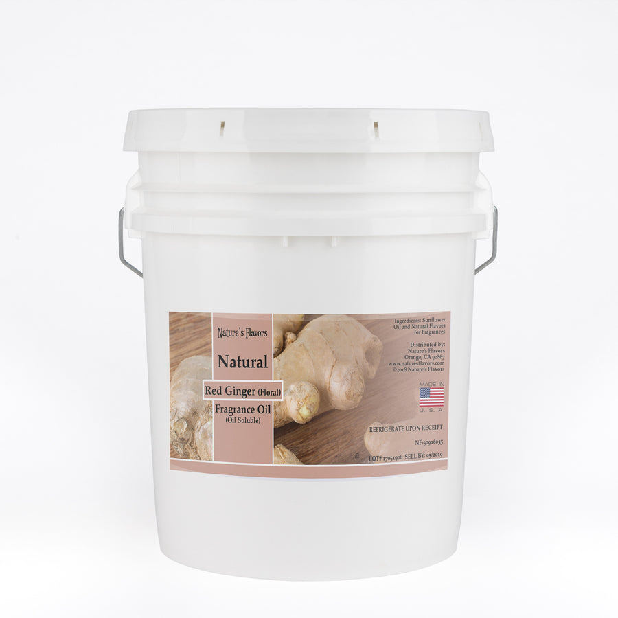 Red Ginger Fragrance Oil with Floral Notes (Oil Soluble)