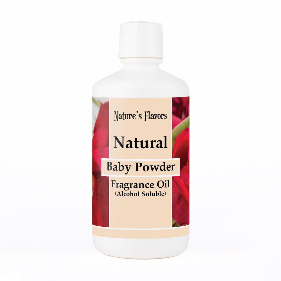 Baby Powder Fragrance Oil (Alcohol Soluble)