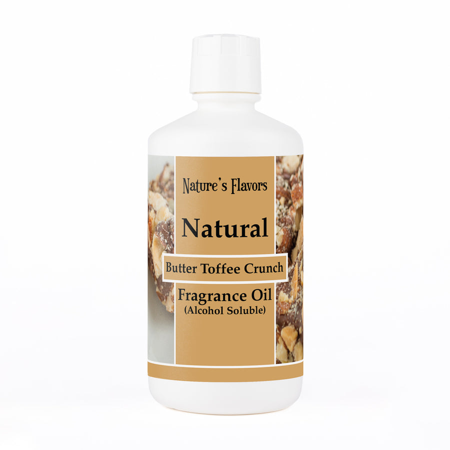 Butter Toffee Crunch Fragrance Oil (Alcohol Soluble)