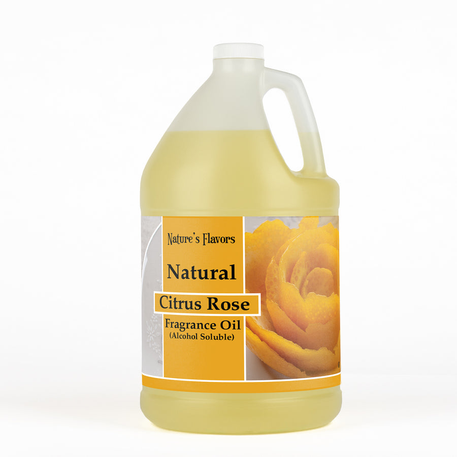 Citrus Rose Fragrance Oil (Alcohol Soluble)