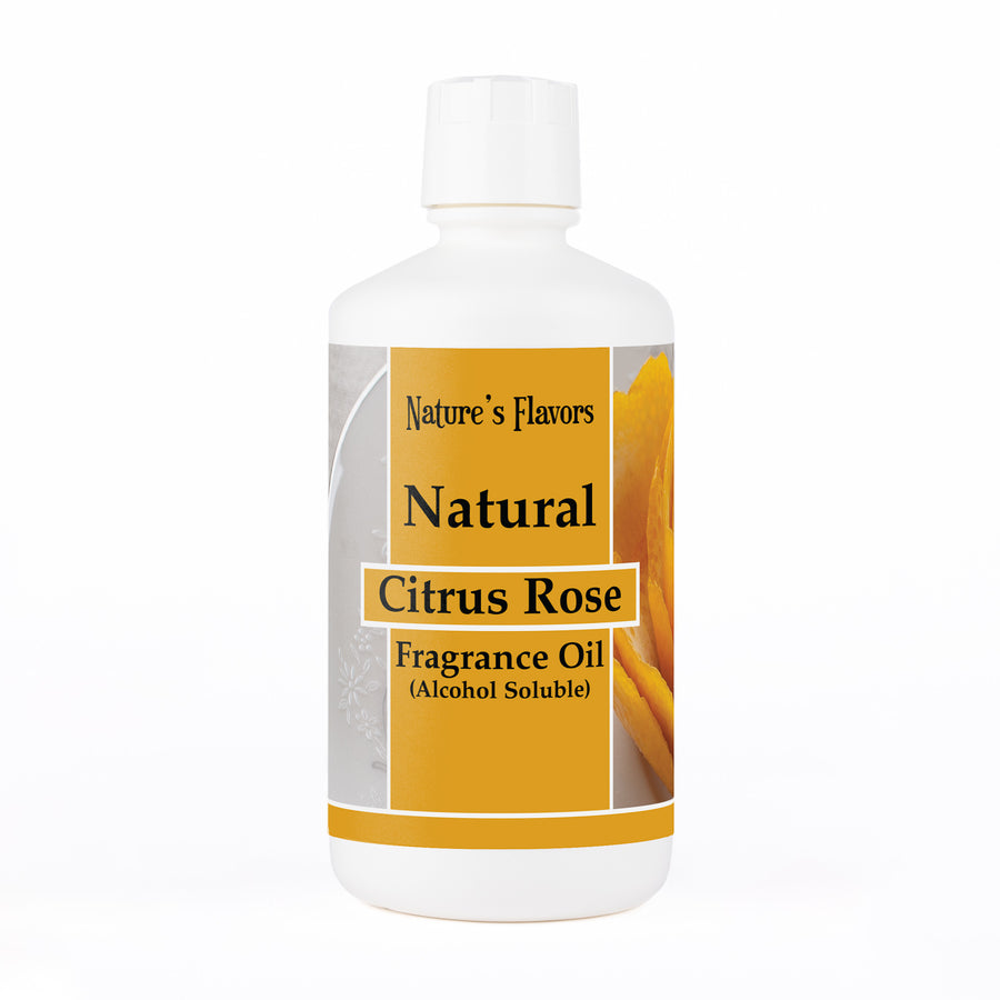 Citrus Rose Fragrance Oil (Alcohol Soluble)