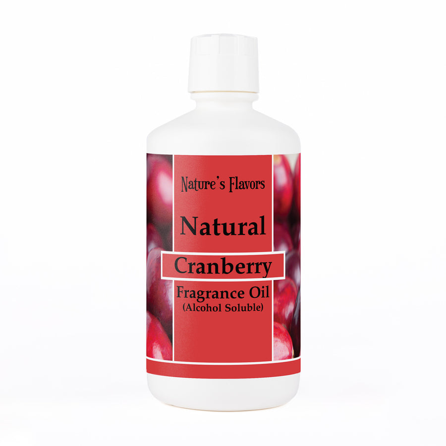 Cranberry Fragrance Oil (Alcohol Soluble)