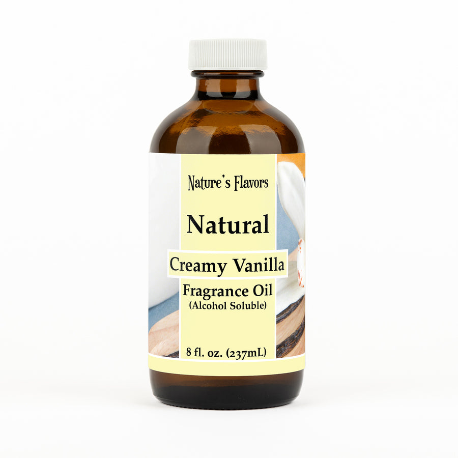 Creamy Vanilla Fragrance Oil (Alcohol Soluble)
