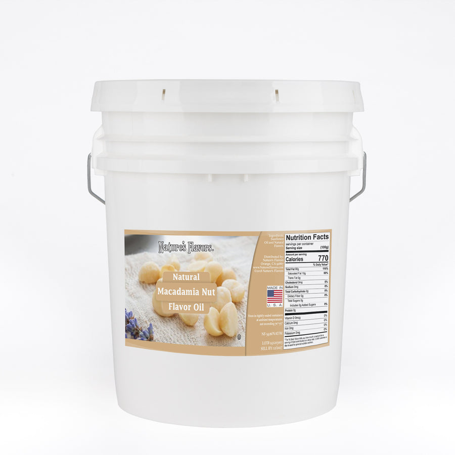 Macadamia Nut Flavor Oil, Natural