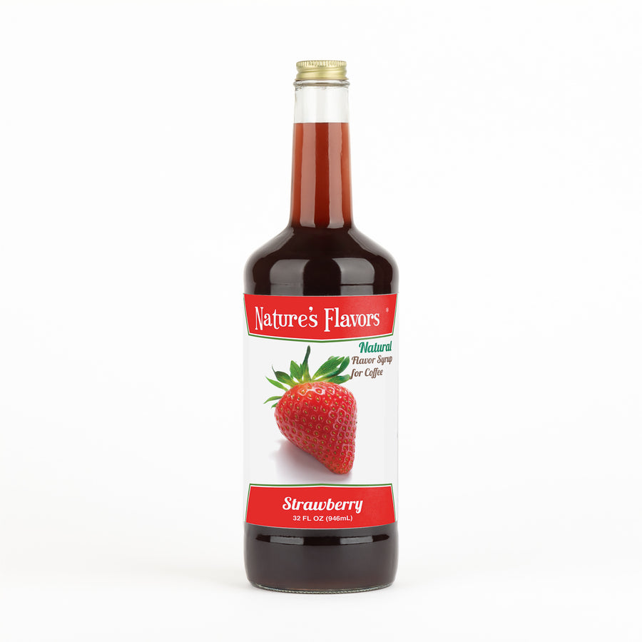 Strawberry Coffee Syrup, Natural