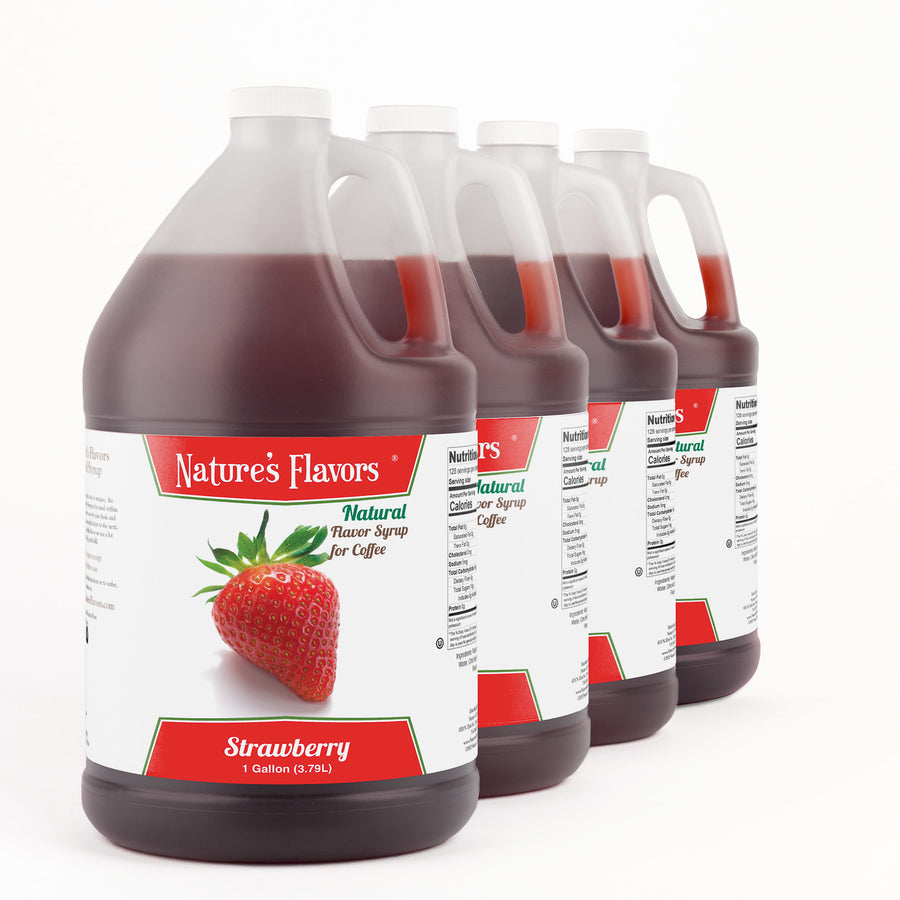 Strawberry Coffee Syrup, Natural