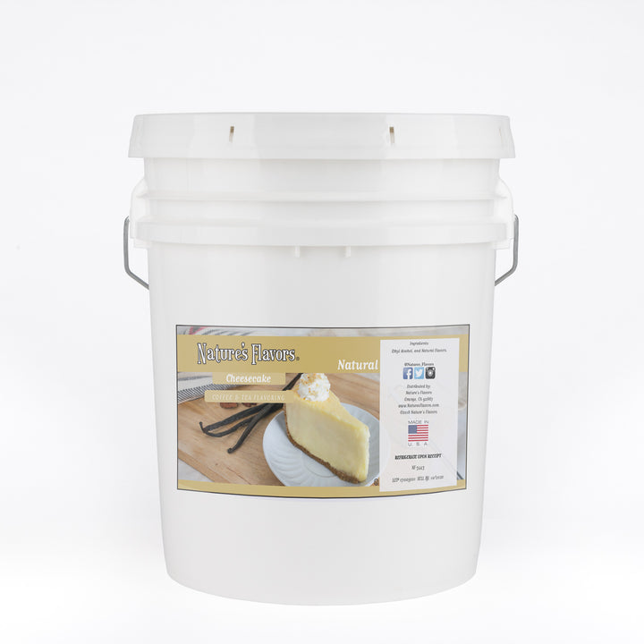 Cheesecake Coffee and Tea Flavor without Diacetyl