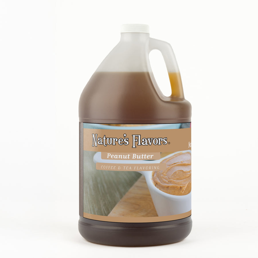 Peanut Butter Coffee and Tea Flavoring Without Diacetyl