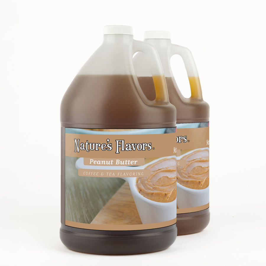 Peanut Butter Coffee and Tea Flavoring Without Diacetyl