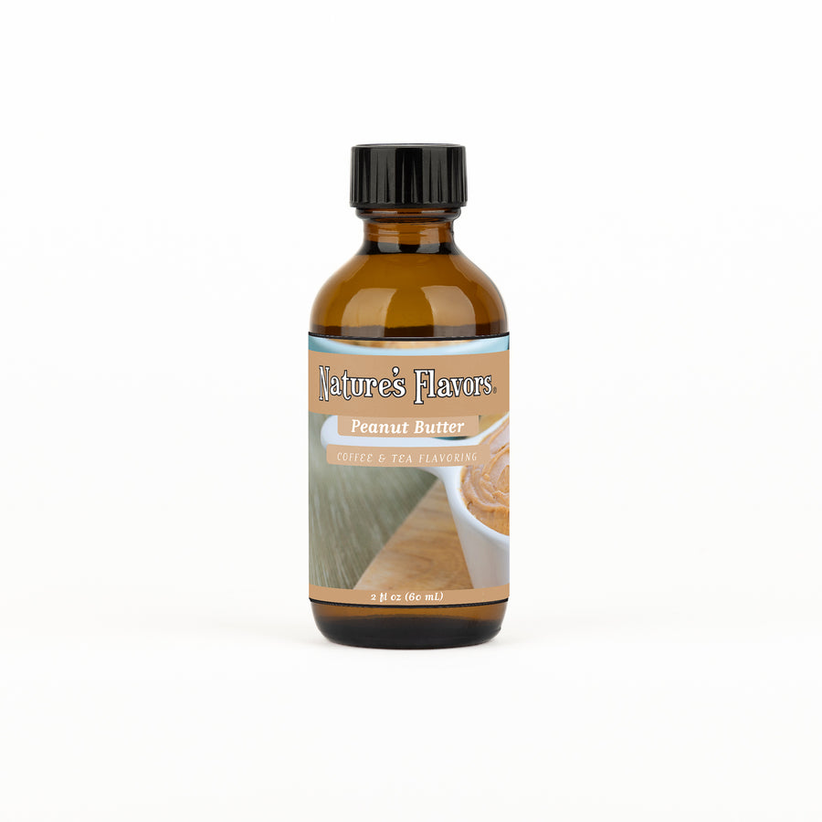 Peanut Butter Coffee and Tea Flavoring Without Diacetyl