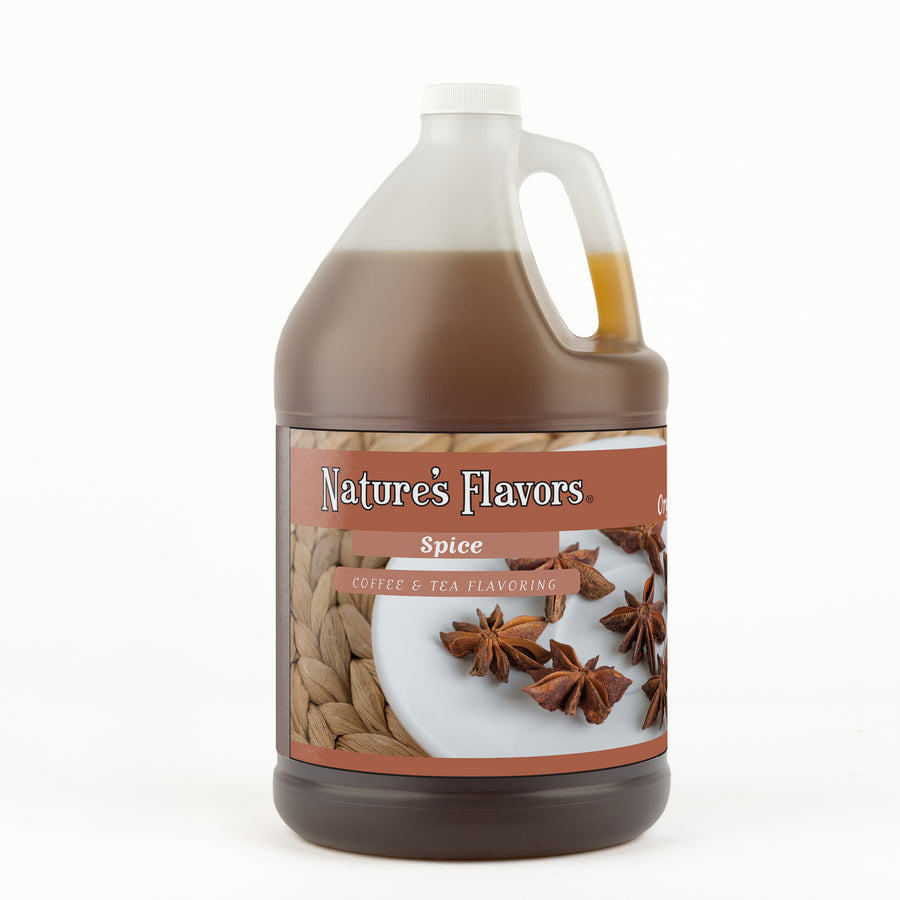 Organic Spice Coffee and Tea Flavor Without Diacetyl