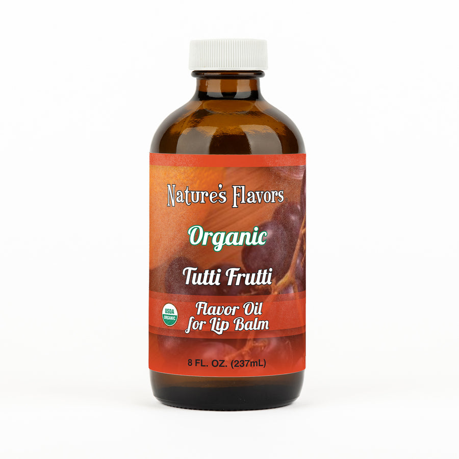 Organic Tutti Frutti Flavor Oil for Lip Balm
