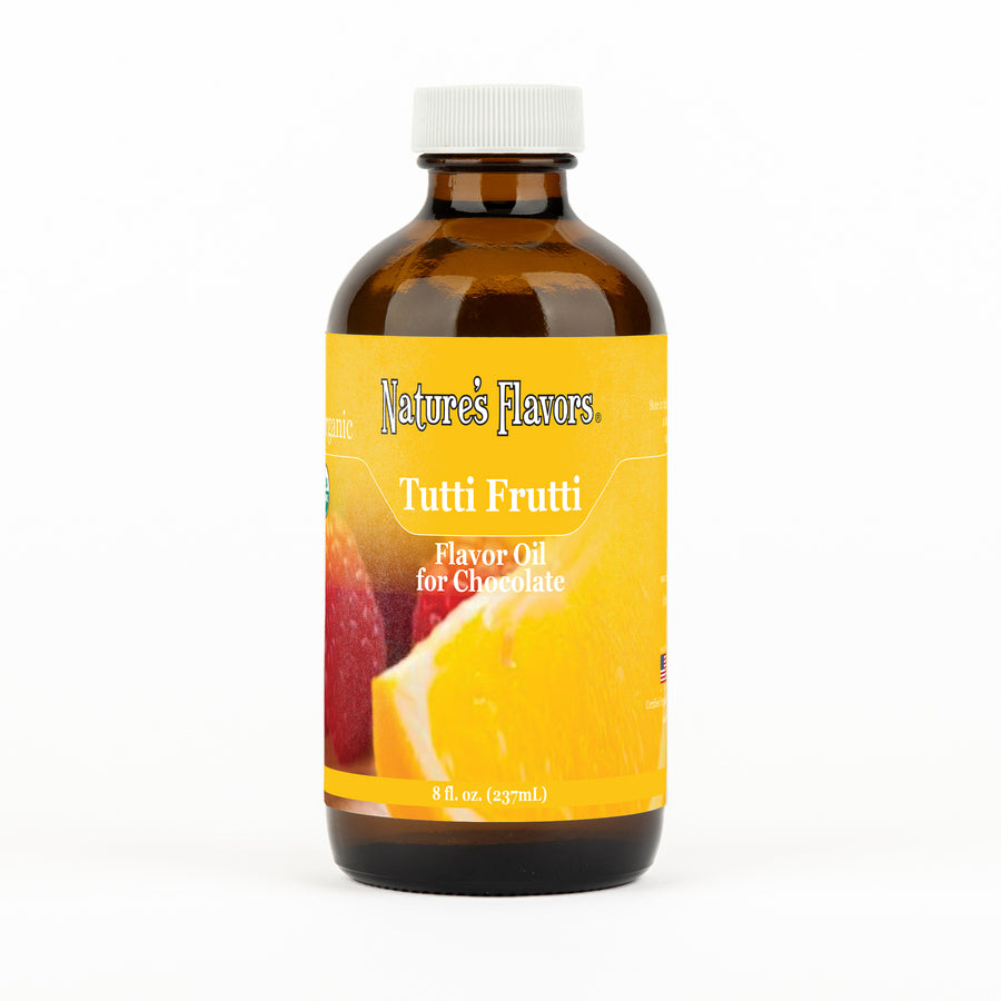 Organic Tutti Frutti Flavor Oil For Chocolate