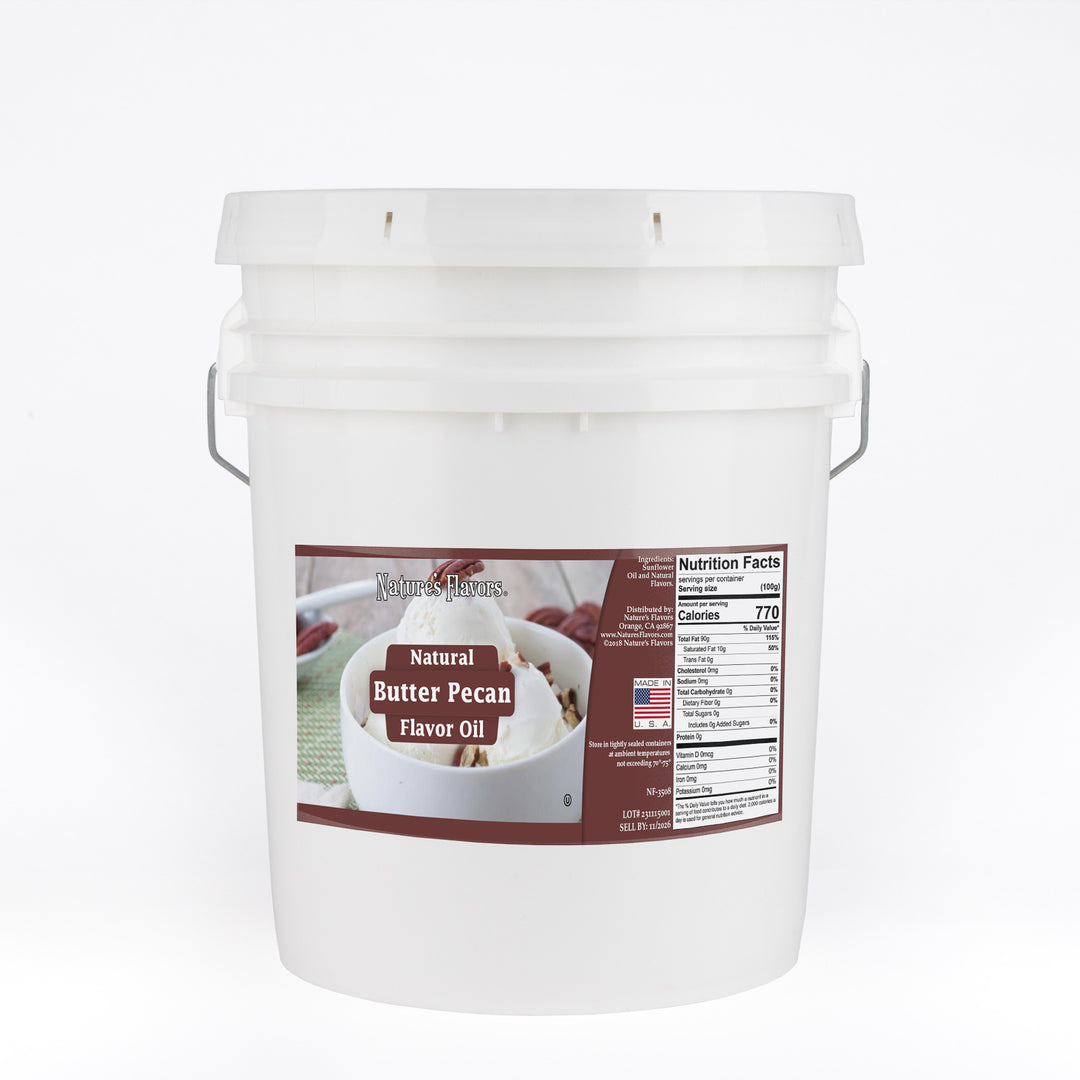 Butter Pecan Flavor Oil, Natural