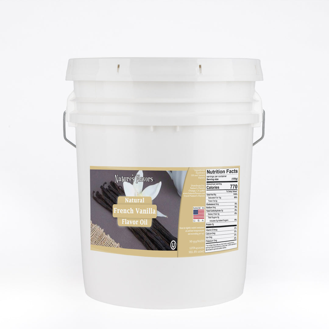 French Vanilla Flavor Oil, Natural