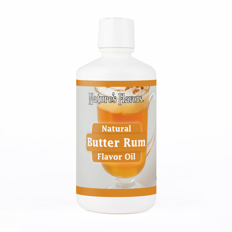 Butter Rum Flavor Oil, Natural