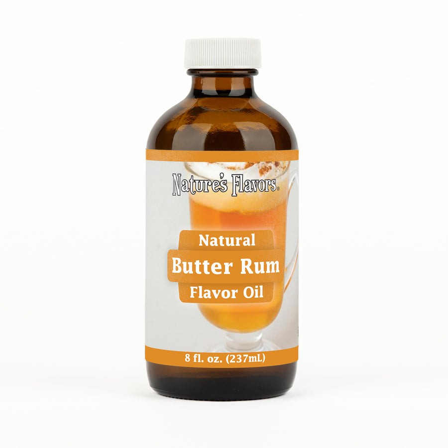 Butter Rum Flavor Oil, Natural