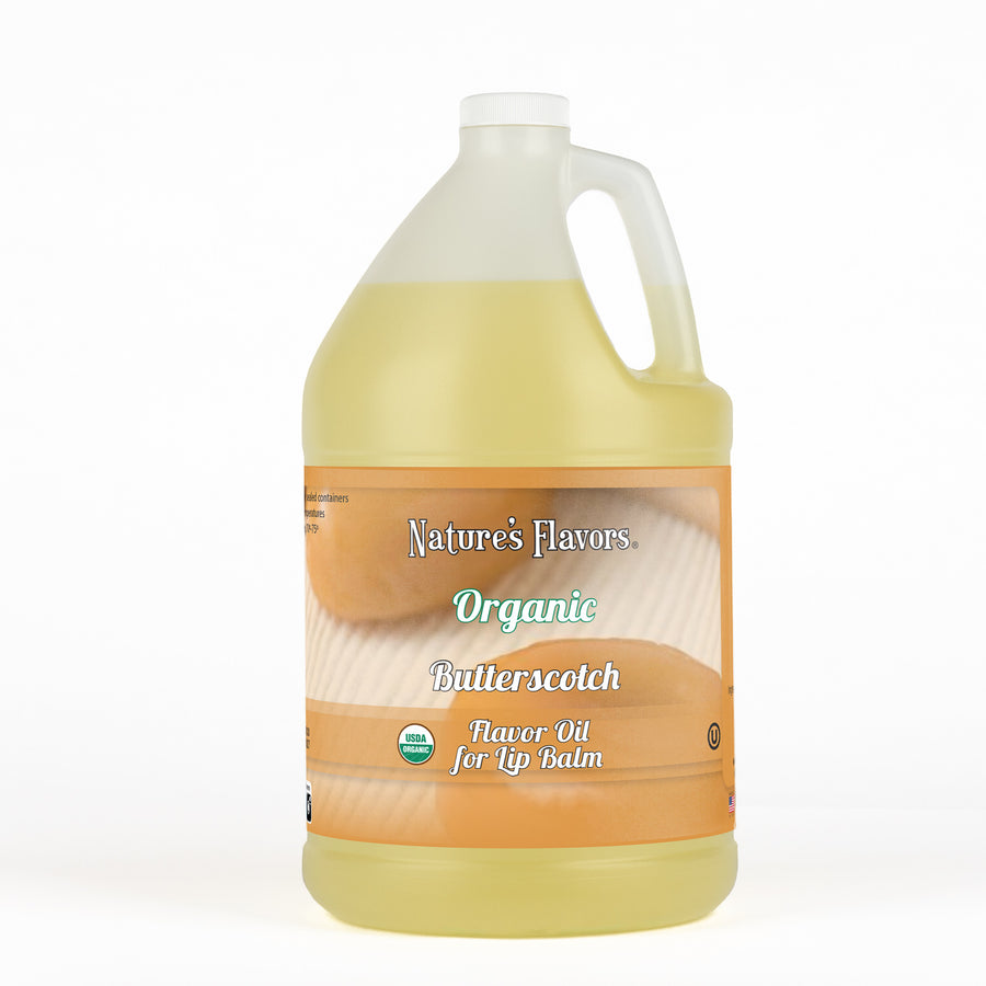 Organic Butterscotch Flavor Oil for Lip Balm