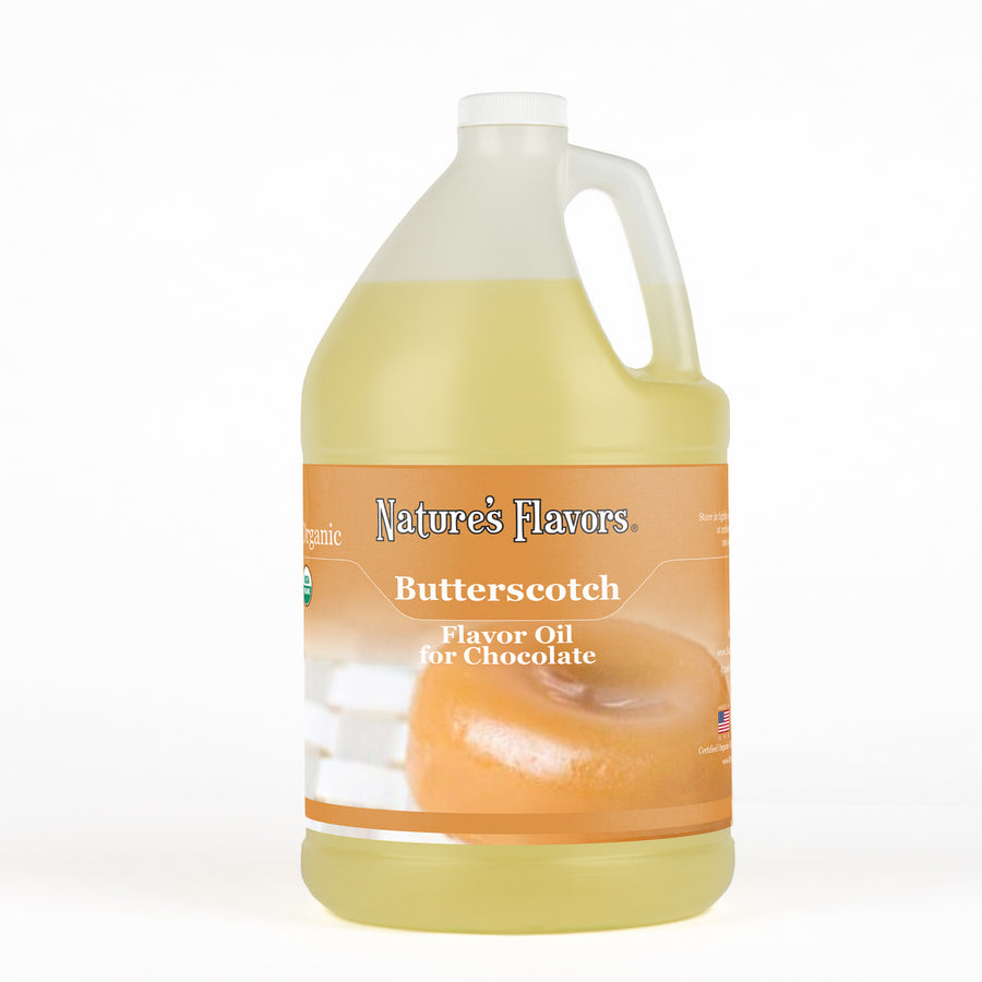 Organic Butterscotch Flavor Oil For Chocolate