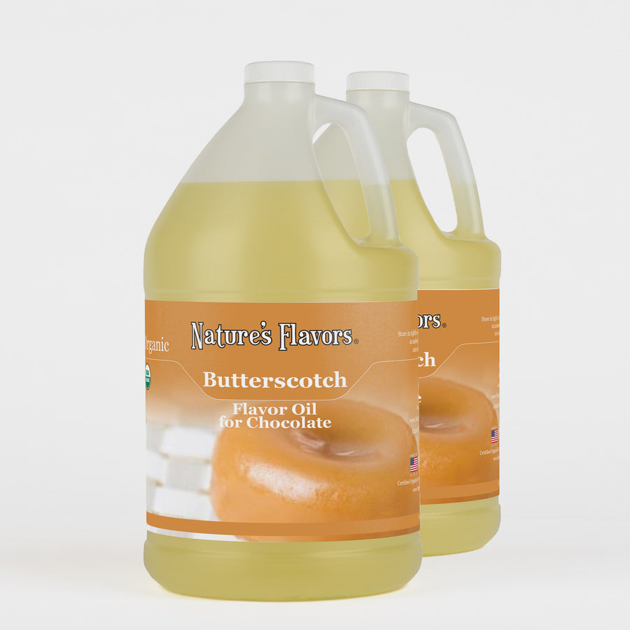 Organic Butterscotch Flavor Oil For Chocolate