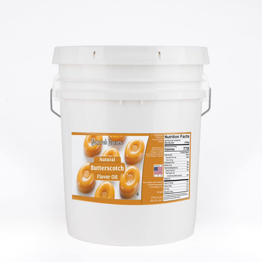 Butterscotch Flavor Oil, Natural
