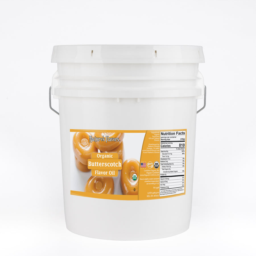 Butterscotch Flavor Oil, Organic