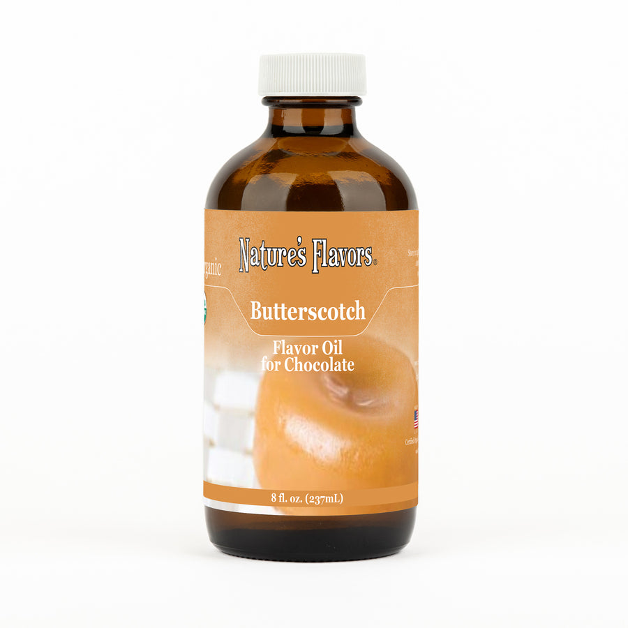 Organic Butterscotch Flavor Oil For Chocolate
