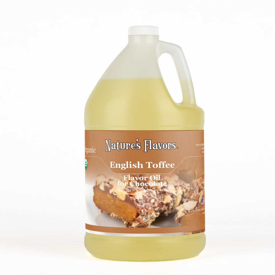 Organic English Toffee Flavor Oil For Chocolate