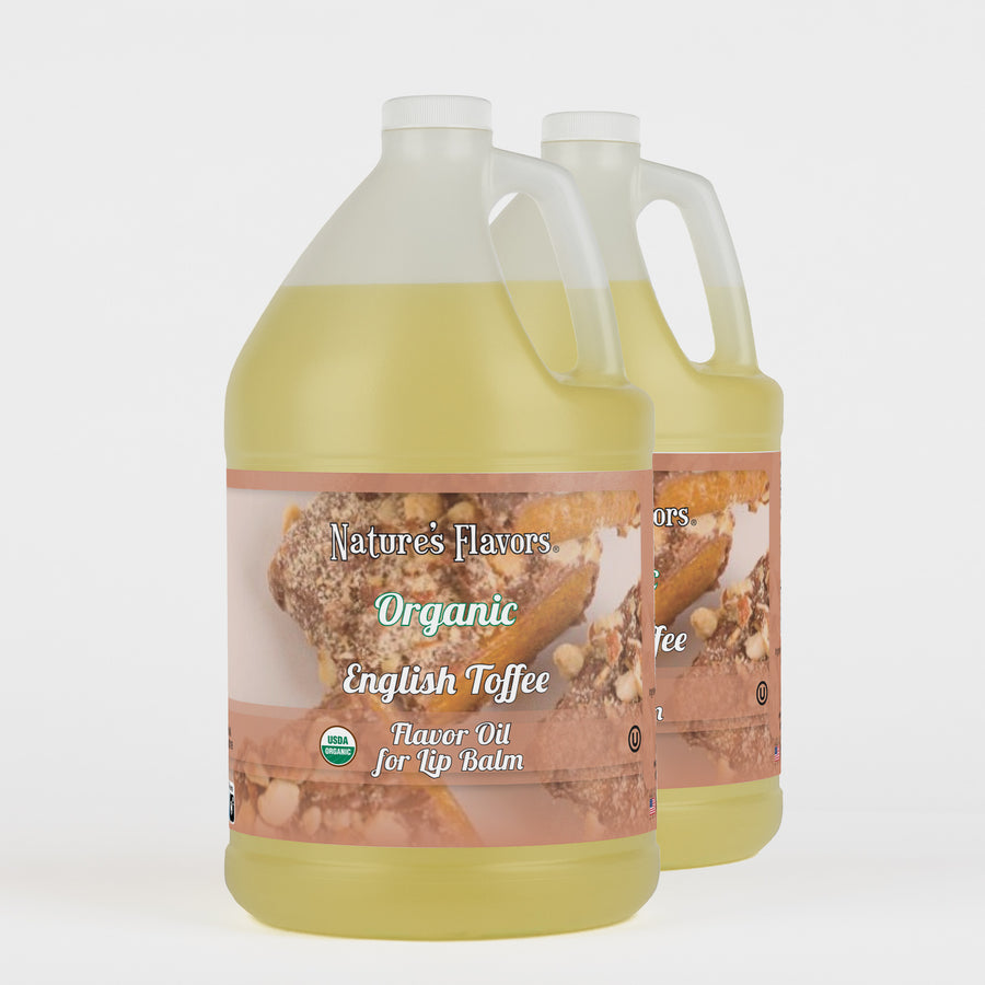 Organic English Toffee Flavor Oil for Lip Balm