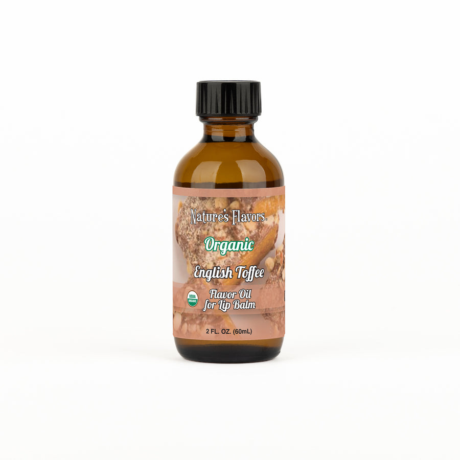 Organic English Toffee Flavor Oil for Lip Balm