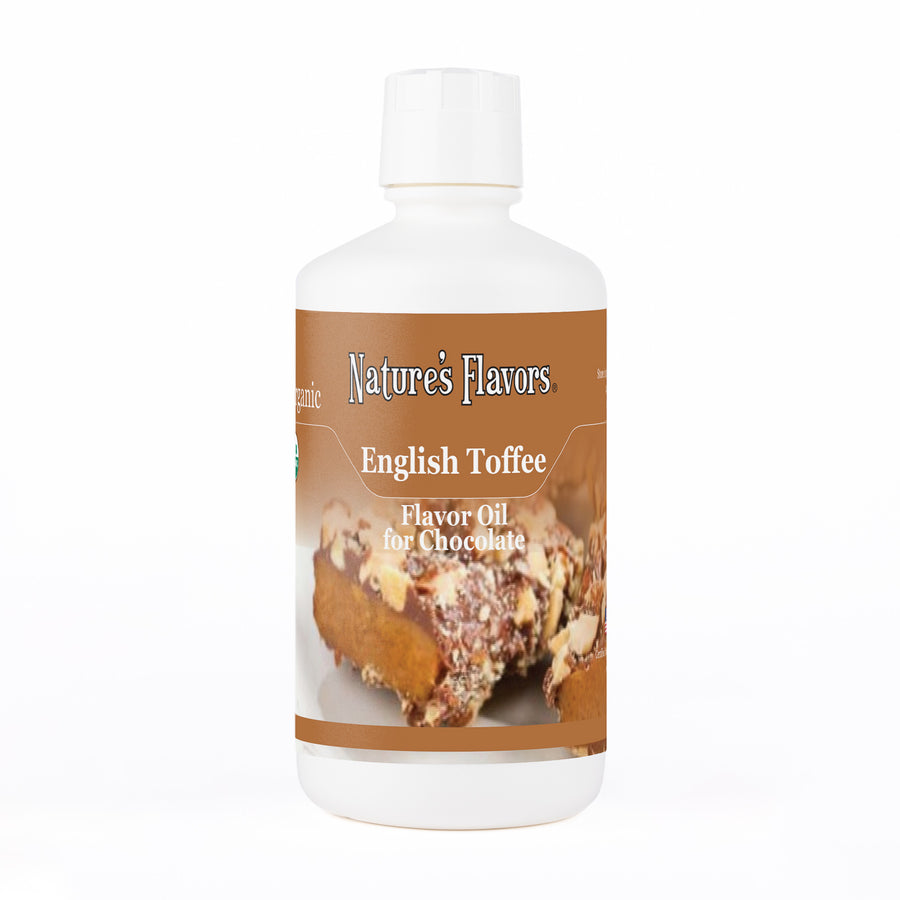 Organic English Toffee Flavor Oil For Chocolate