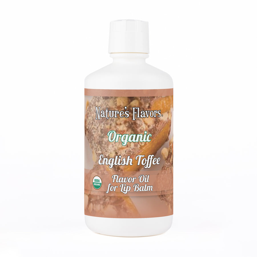 Organic English Toffee Flavor Oil for Lip Balm