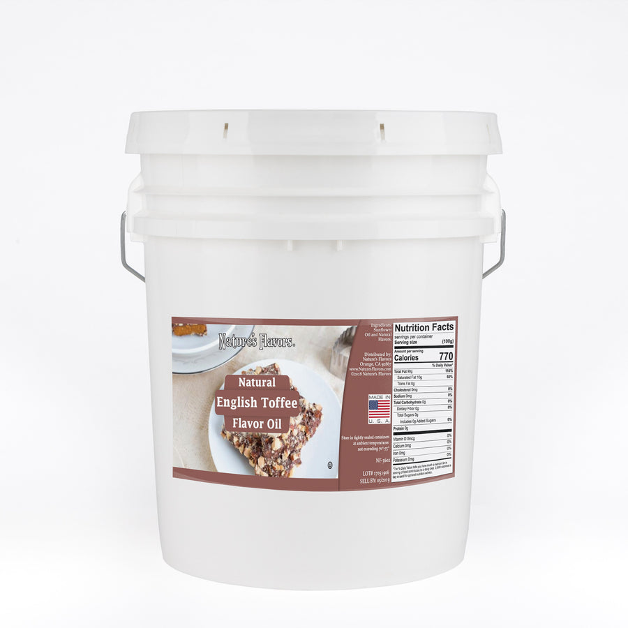 English Toffee Flavor Oil, Natural