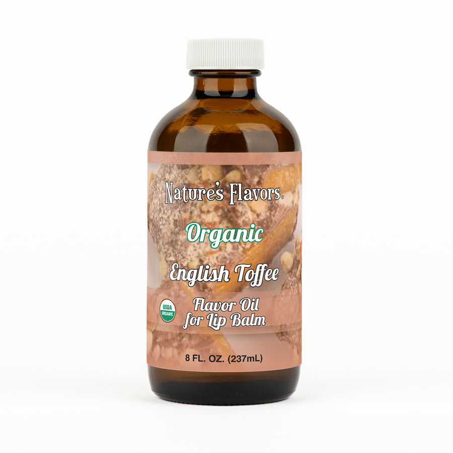 Organic English Toffee Flavor Oil for Lip Balm