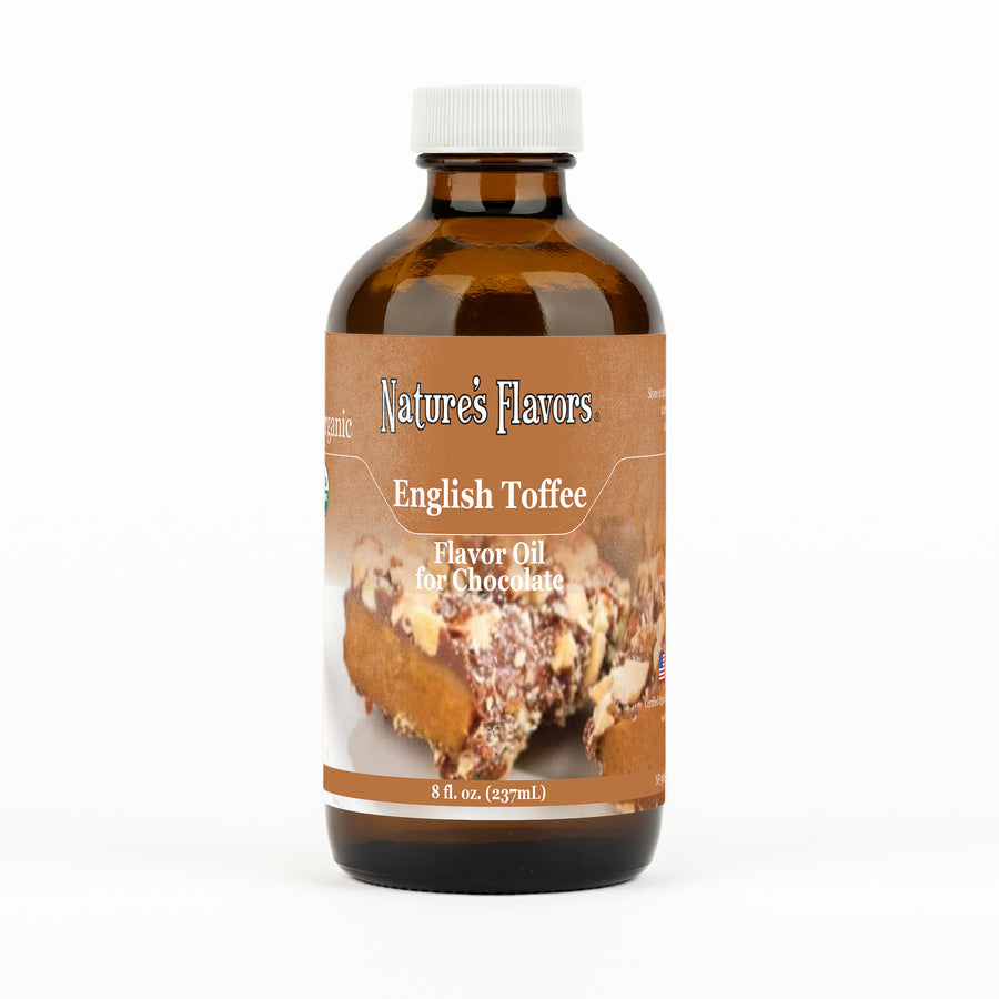 Organic English Toffee Flavor Oil For Chocolate