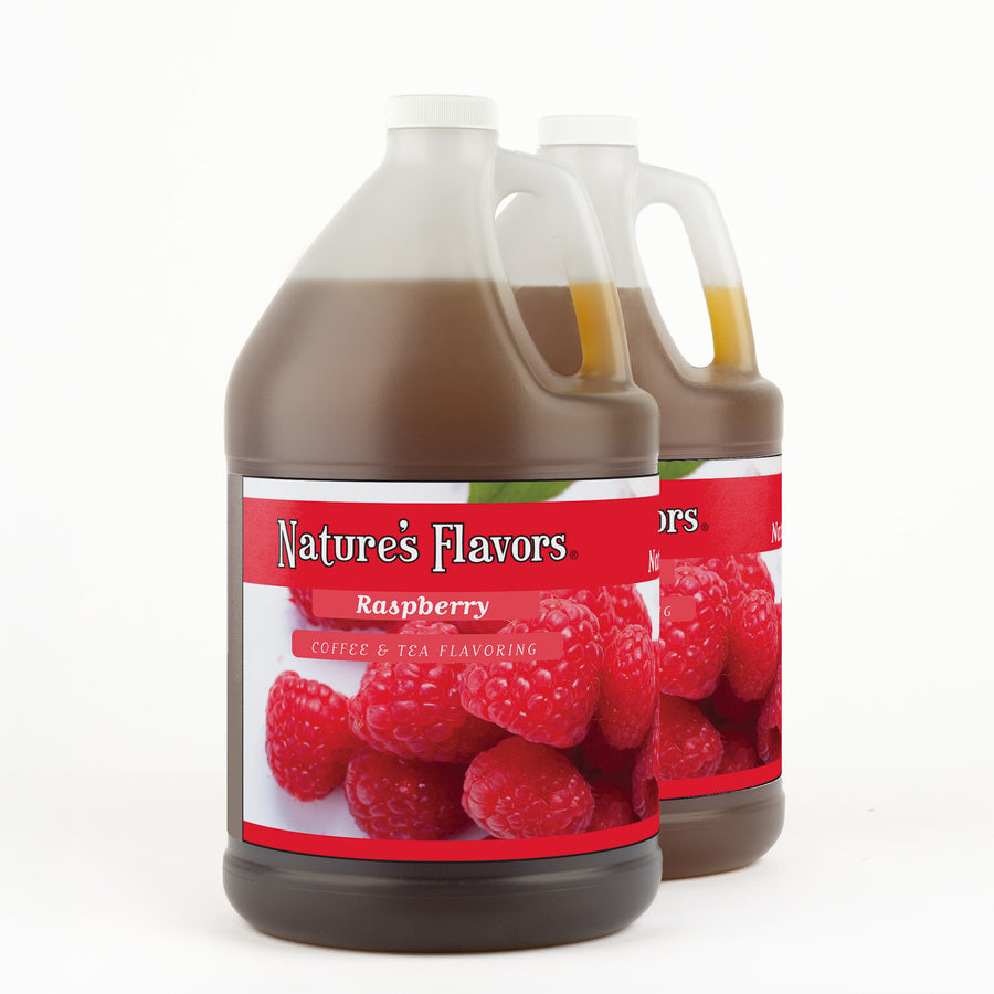 Organic Raspberry Coffee and Tea Flavor Without Diacetyl