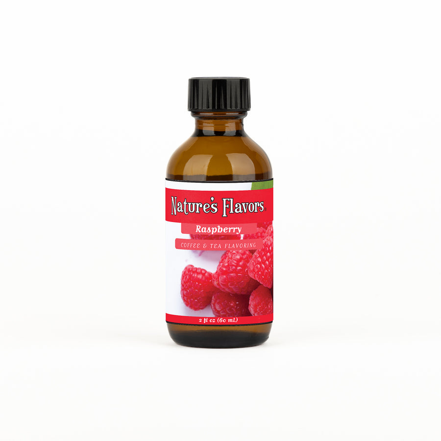 Organic Raspberry Coffee and Tea Flavor Without Diacetyl