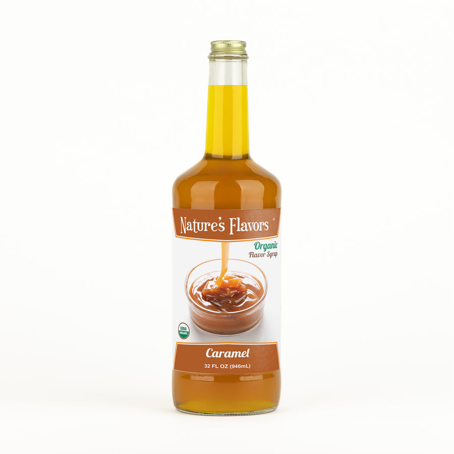 Organic Caramel Coffee Syrup
