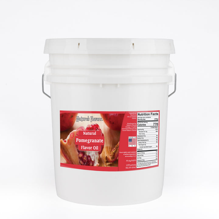 Pomegranate Flavor Oil, Natural