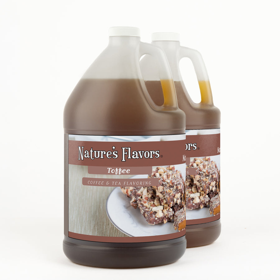 Toffee Coffee and Tea Flavoring Without Diacetyl