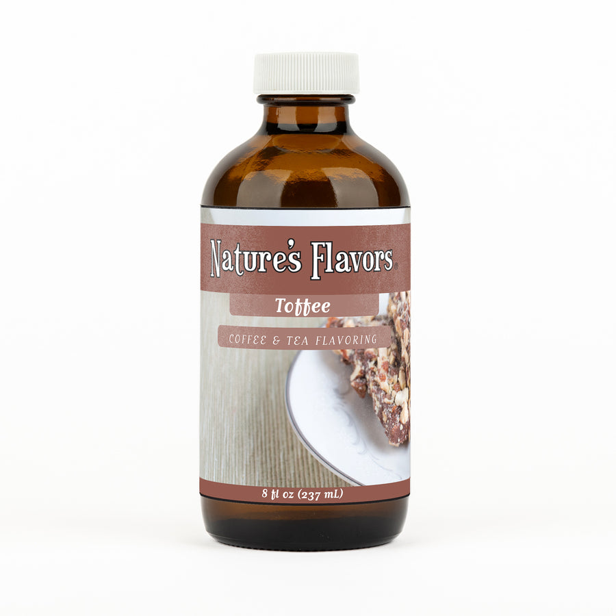 Toffee Coffee and Tea Flavoring Without Diacetyl