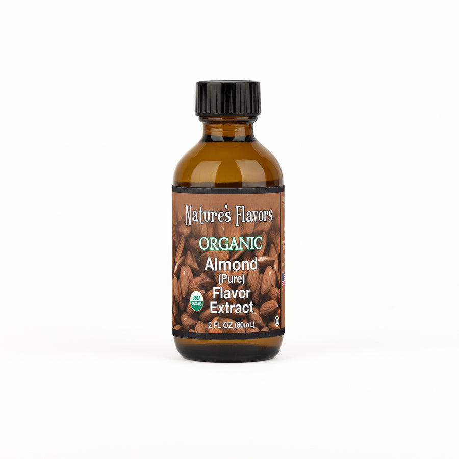 Organic Almond Flavor Extract Without Diacetyl